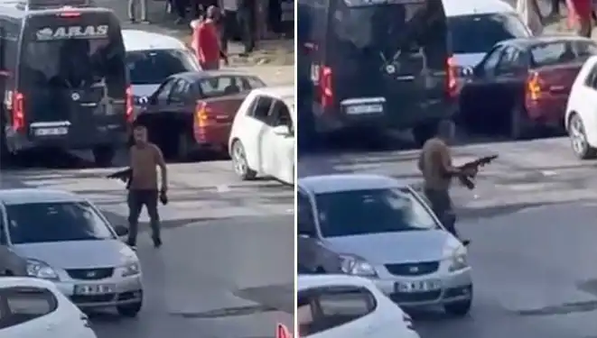 Başakşehir'de Pompalı Tüfekle Sokağa Çıkıp Kaos Yarattı