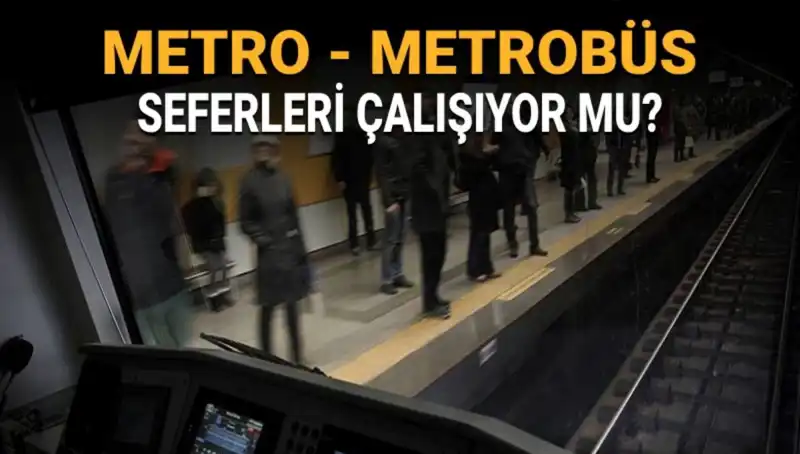 İstanbul’da Metrobüs ve Metro Seferleri Ne Durumda? Tüm Detaylar Burada!