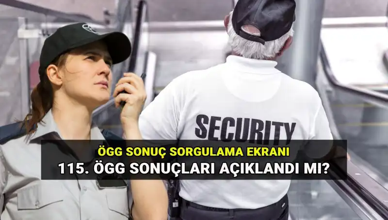 Özel Güvenlik Sınav Sonuçları Açıklandı! EGM'den Beklenen Duyuru