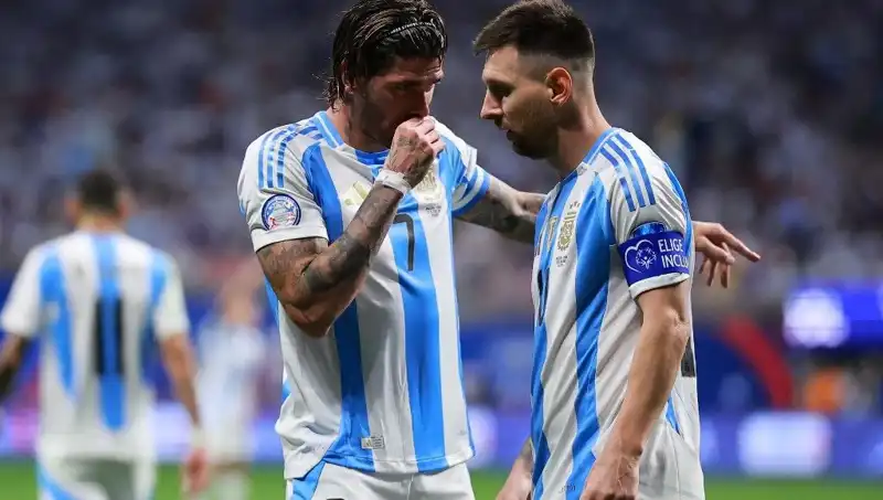 Rodrigo de Paul, Neymar ile Messi’nin Yanında Yeniden Buluştu