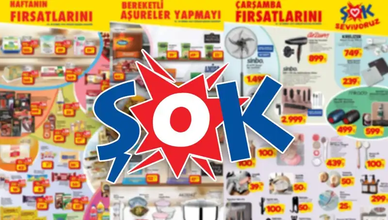 ŞOK Marketlerde 2-8 Temmuz Aktüel Ürünleri ile Yaz Rüzgarı Esti!