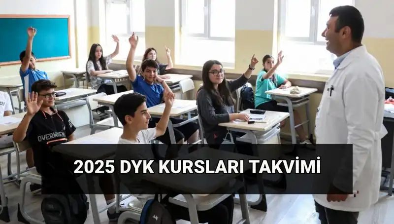 MEB 2025 DYK Kurs Takvimi Açıklandı: Yaz Dönemi Programı