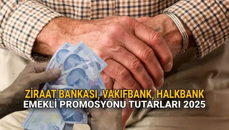 Emekli Maaş Promosyonları 2025! Ziraat, Vakıfbank ve Halkbank Teklifleri Neler?