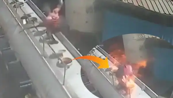 Sigara İçen Adam Tanker Kapağını Açtı, Olay Yerinde Şok Edici Patlama!