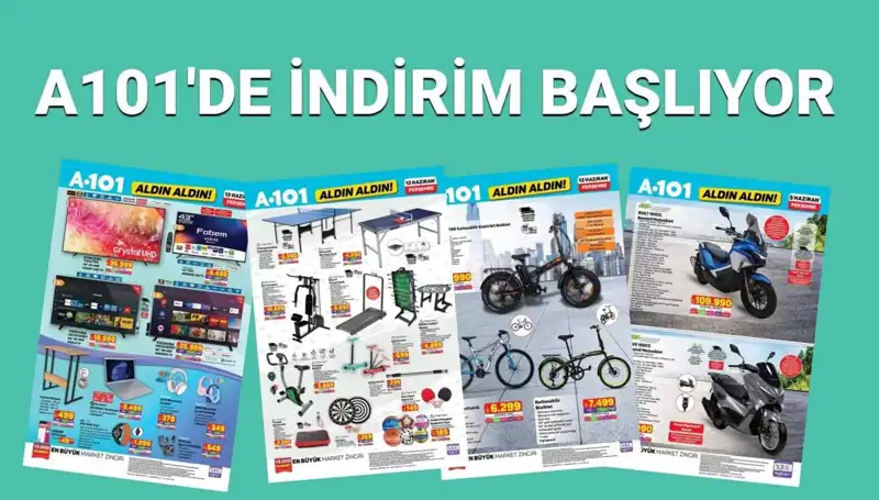A101 12 Haziran Aktüel Kataloğunda Neler Var? Fırsatlar Kaçmaz!