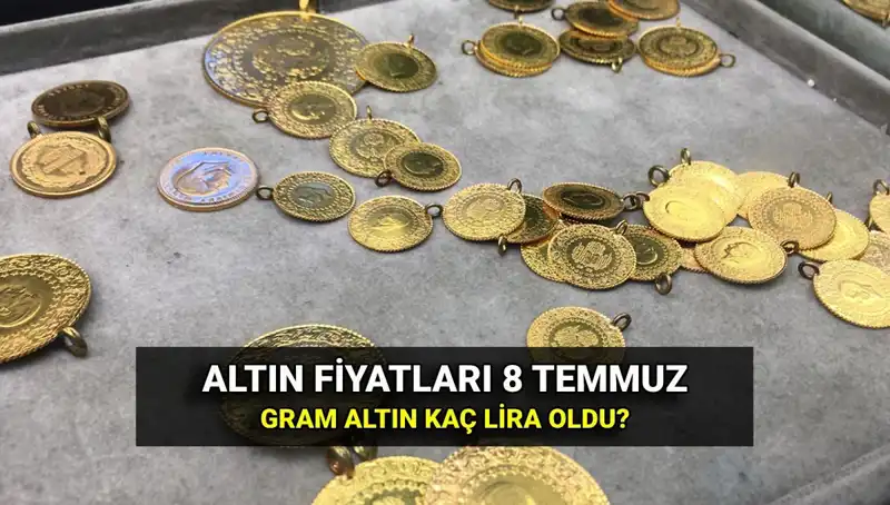 8 Temmuz 2023: Gram ve Çeyrek Altında Canlı Kurlar Neler?