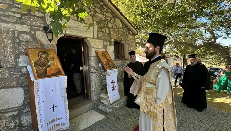 Bozcaada’da Renkli Kutlamalar: Aya Paraskevi Günü Ayini Gerçekleşti