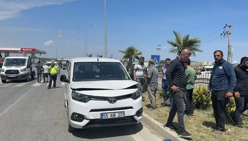 Samsun'da Bisiklet Sürücüsüne Araç Çarpması Sonucu Hayatını Kaybetti