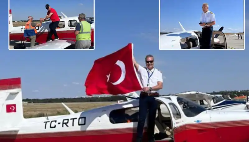 Düşen Uçağın Pilotundan Şok Mesaj: "Hayallerimin Tam Ortasındayım!"