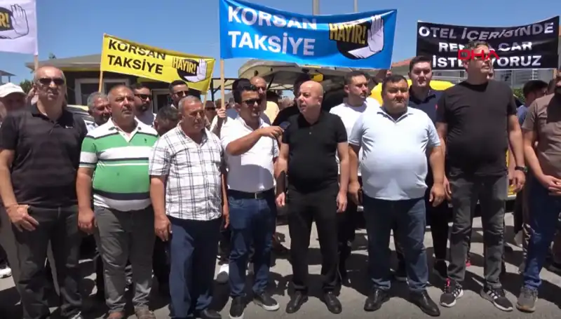 Belek'te Taksiciler Kontak Kapattı: Protestonun Nedeni ve Sonuçları