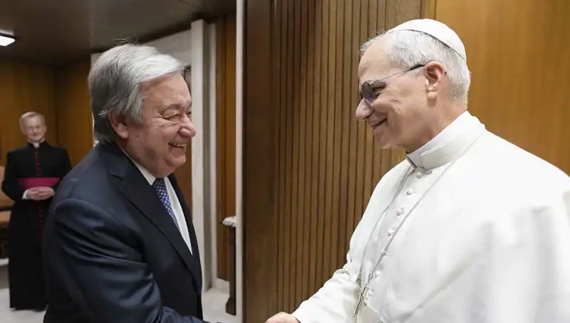 Papa Leo ve Guterres, Dünyanın Geleceği İçin Bir Araya Geldi