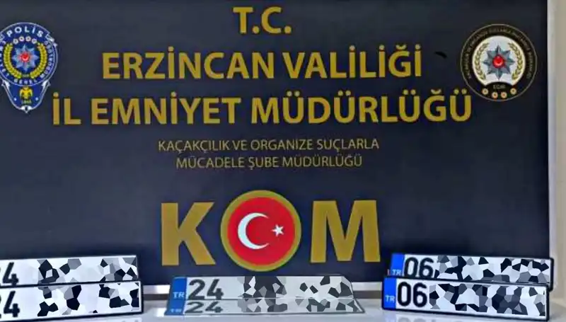 Erzincan’da Büyüyen Tehdit: APP Plaka Operasyonu Başlatıldı