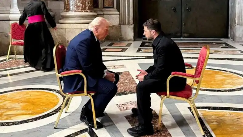 Zelenski'den Trump'a Sürpriz Açıklama: Vatikan'daki Görüşme En İyi Anımızdı