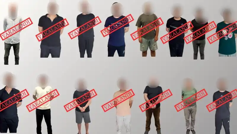 Kırmızı Bültenle Aranan 14 Şüpheli Türkiye’de Ele Geçirildi!
