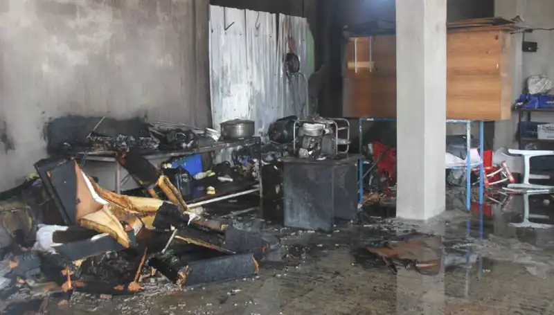 Antalya'da Evin Deposunda Çıkan Yangın, Korku Dolu Anlar Yaşattı